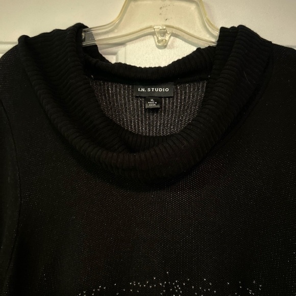 I.N. Studio Ombre Cowl Neck Sweater Dress‎ Size XL - Picture 9 of 9